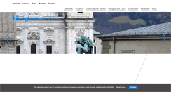 Desktop Screenshot of klangforum.at
